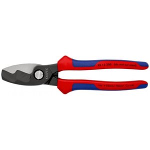 Knipex Knipex 95 12 200 Kabelschaar met dubbele snijkanten - 200 mm - gepolijste kop - 1