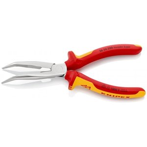 Knipex Knipex 26 26 200 Telefoontang gebogen VDE - 200 mm - 1000V - 1