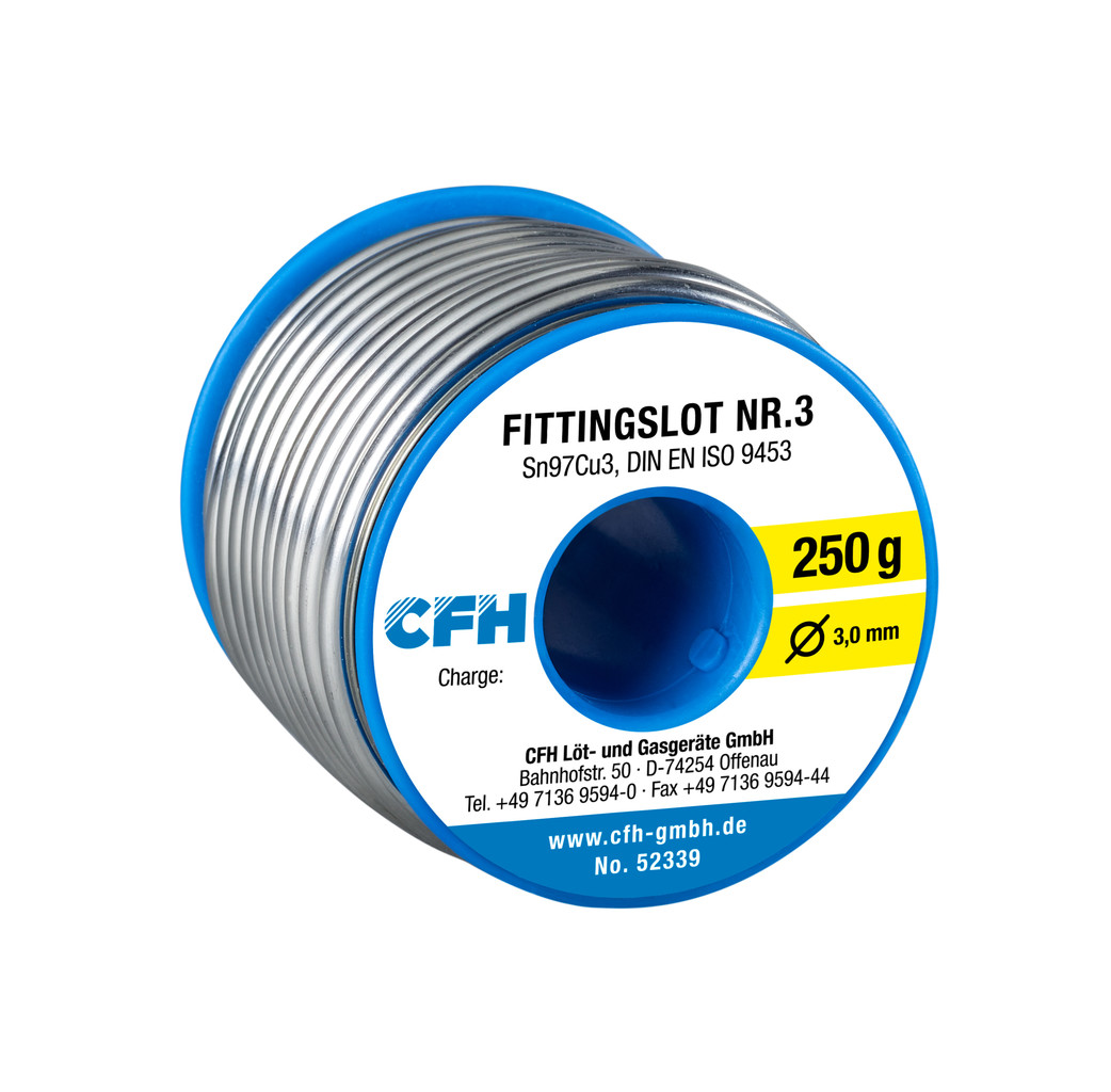 CFH CFH WL 339 Fittingsoldeer - Ø3 mm, 250 gram - 52339