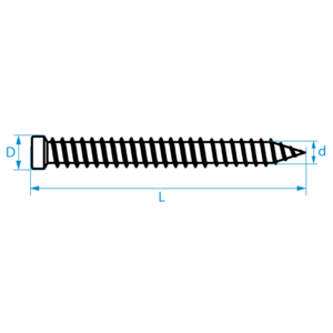 QZ fasteners QZ Kozijnschroeven - cilinderkop - torx - staal verzinkt - 1