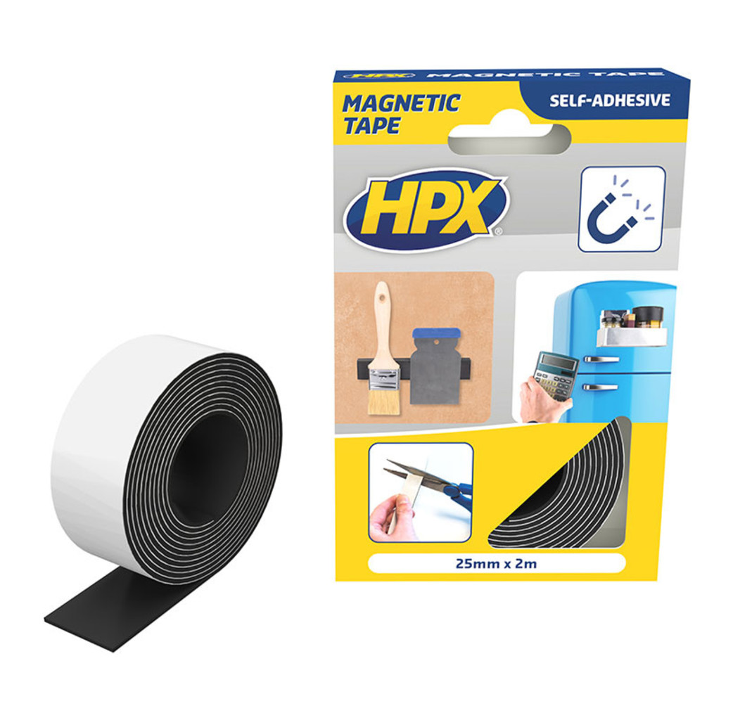 HPX tapes HPX Magneetband - 25 mm x 2 meter - MG2502