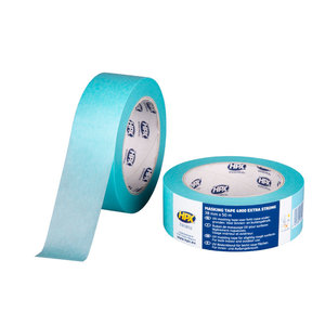 HPX tapes HPX 4900 Masking tape - schilderstape extra sterk - lichtblauw - 50 meter - 1