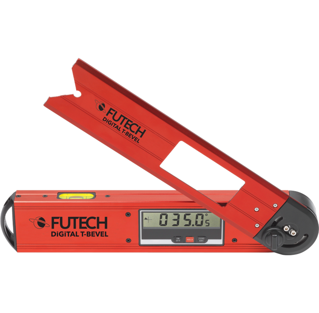 Futech Futech DIGICORNER Digitale hoekmeter - 30 cm - 992D-T-BEVEL-30