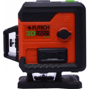 Futech Futech Multicross 3D Floor Green kruislijnlaser - Li-Ion - groen - 028.3FG-S - 2