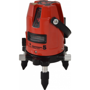 Futech Futech MULTICROSS 5 SD RED kruislijnlaser met statief - Li-Ion - rood - 033.05R-P - 1