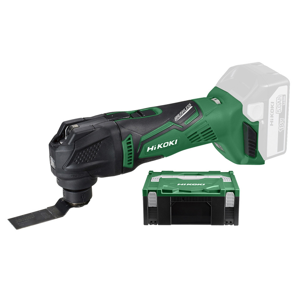 Hikoki powertools Hikoki CV18DBLW2Z Accu multitool - 18V - HSC