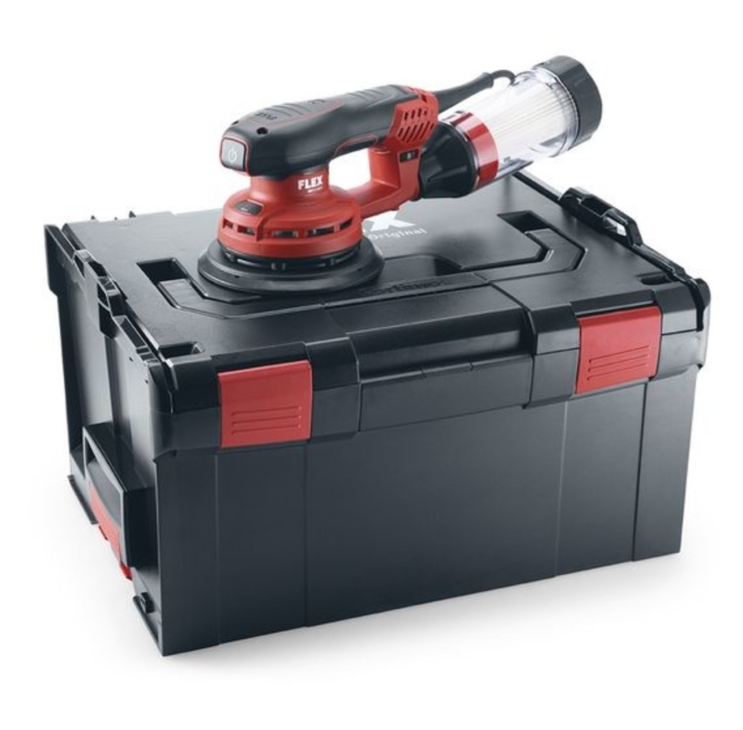 Flex powertools Flex ORE 3-150 EC Set Excentrische schuurmachine met toerentalregeling - Ø150 mm - 400W - in koffer - 486809