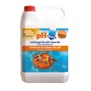 BSI Pool & Spa care BSI pH down liquid - vloeibaar verlager - 5 liter - 6258