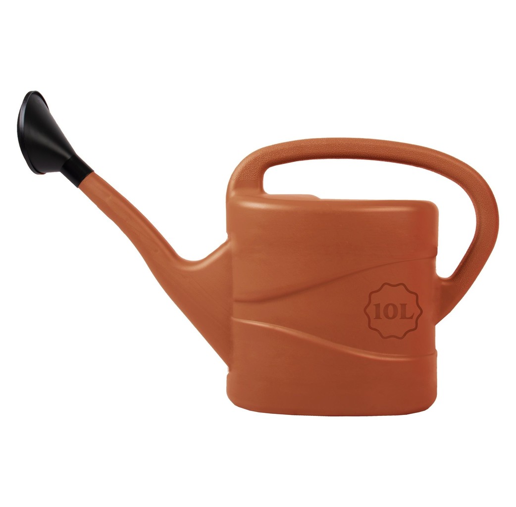 Talen tools Talen Tools 690 Gieter met broeskop - terracotta - 10 liter