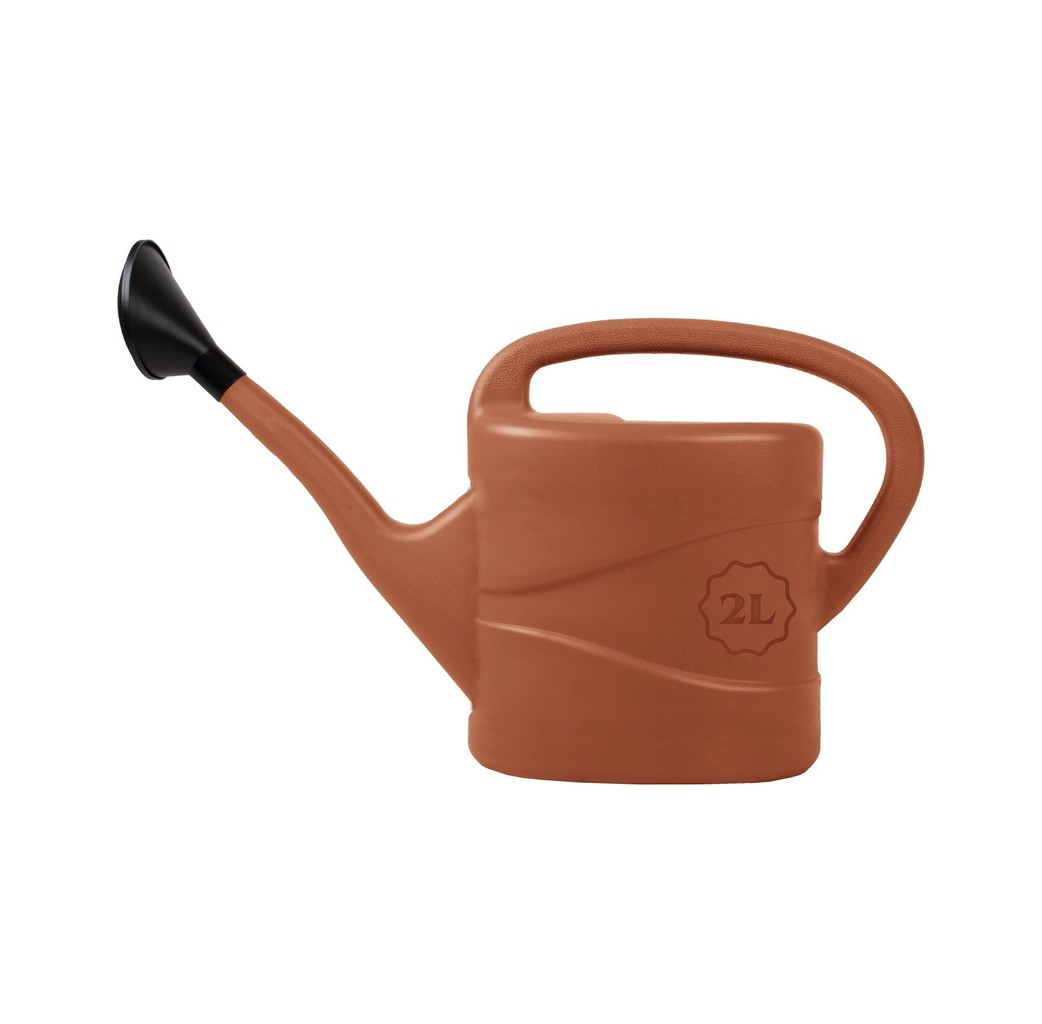 Talen tools Talen Tools 663 Gieter met broeskop - terracotta - 2 liter