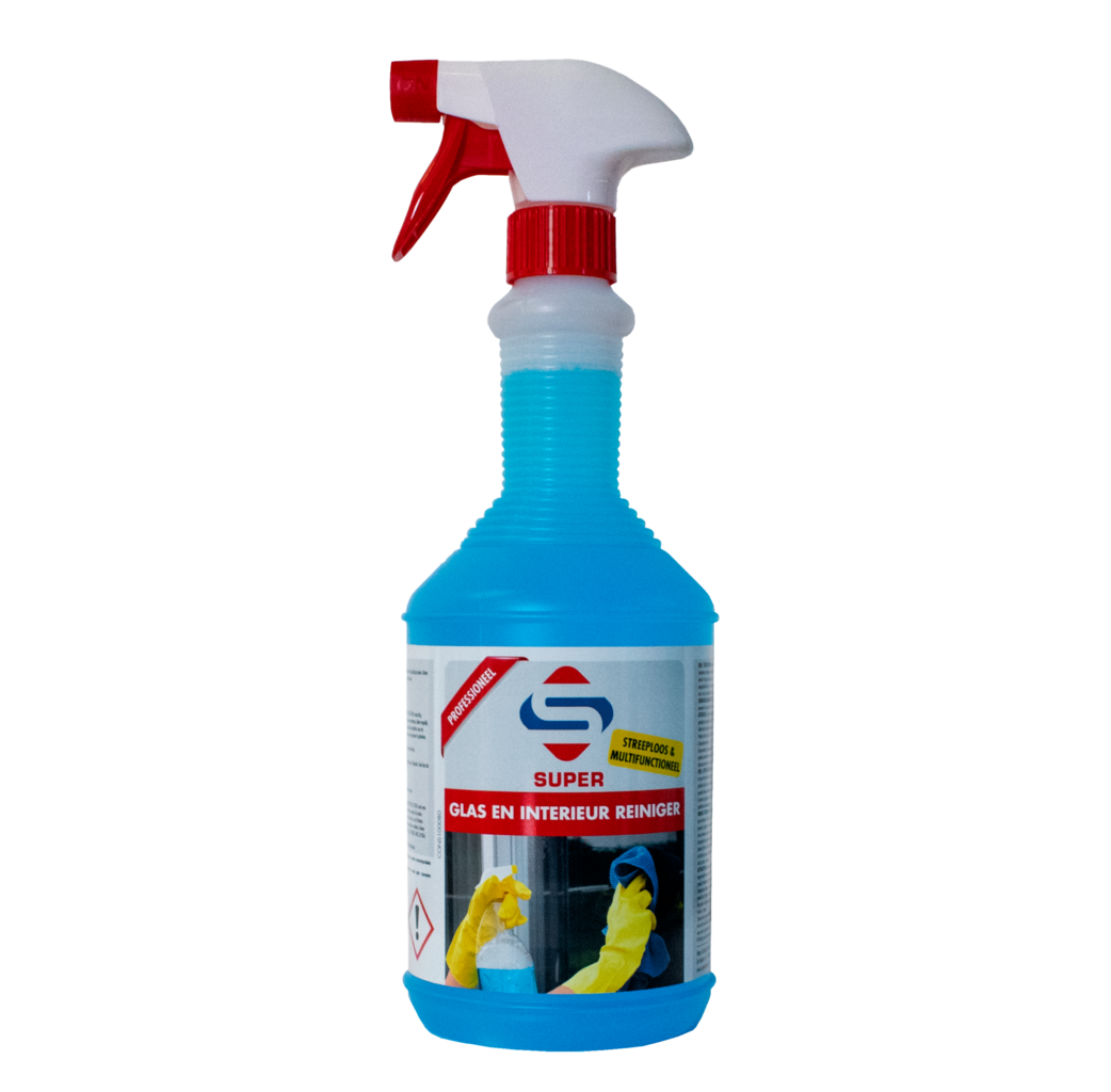 Super Cleaners Super CONS100080 Glas en interieurreiniger - 1 liter