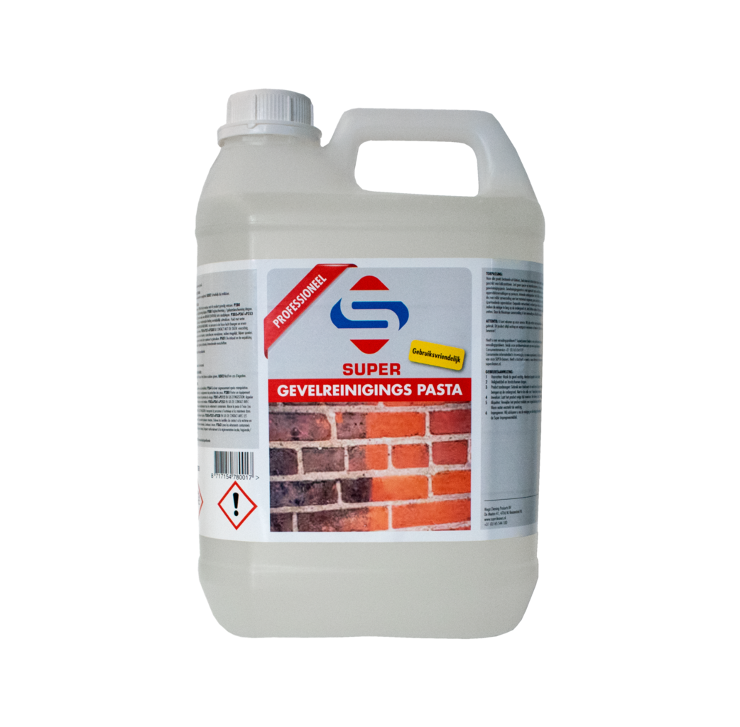 Super Cleaners Super QING100310.5L Gevelreiningspasta - 5 liter