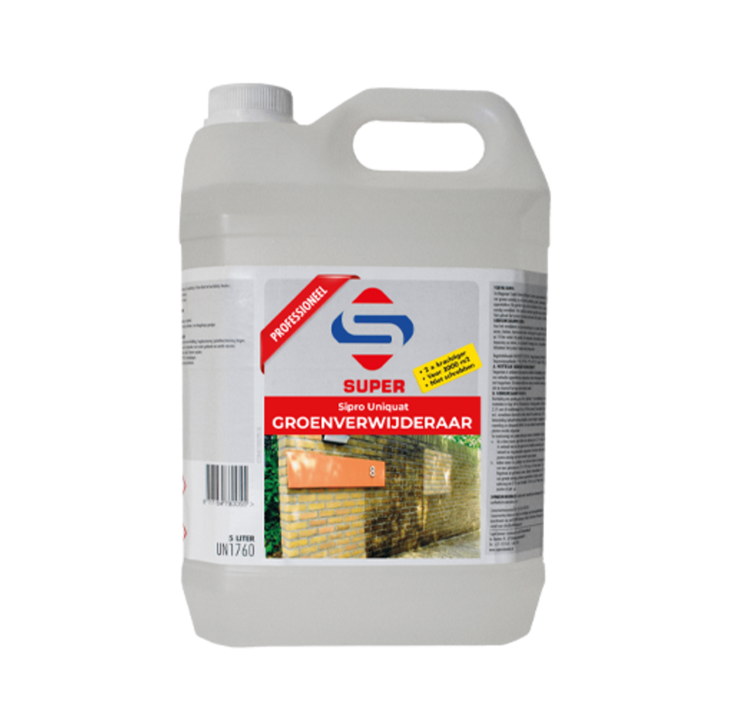 Super Cleaners Super CONS100070.5L Sipro Uniquat groenverwijderaar - 5 liter