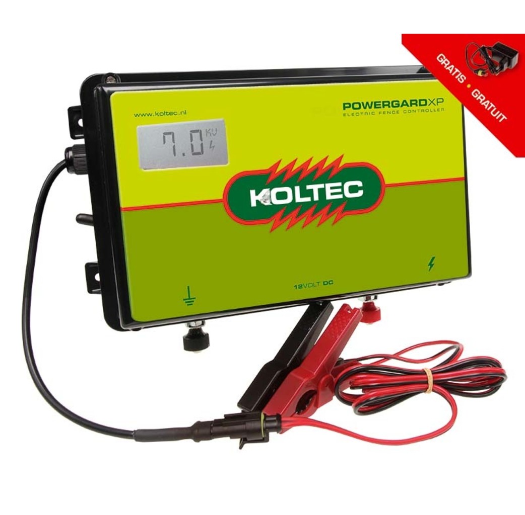 Koltec Koltec Powergard XP Digital Accu schrikdraadapparaat - 160-81087