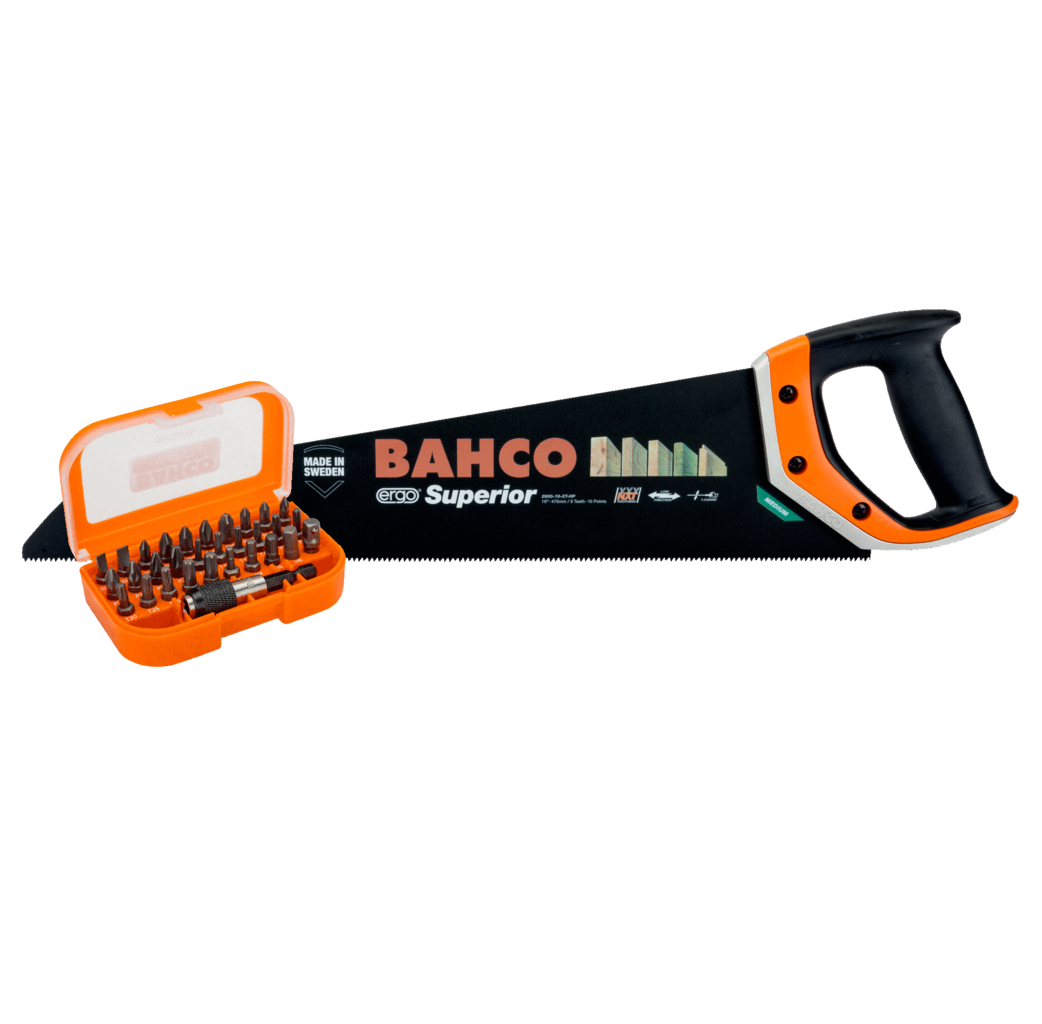 Bahco Bahco Superior™ Handzaag met 31- delig bitset - 2600-22-59/S31B
