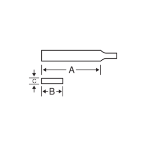 Bahco Bahco 1-100-08-1-2 ERGO™ Handblokvijl met hecht - basterd - 200 mm - 3