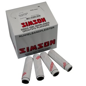 Simson Simson Bandenplakker / knippleister - 7x20 cm - 1