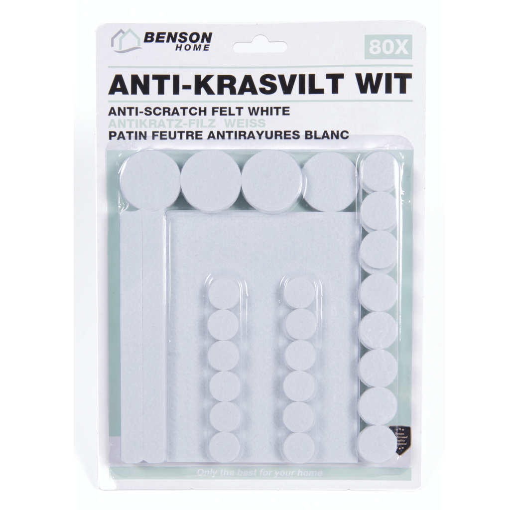 Benson Products Benson 010115 Antikras vilt - wit - 80-delig