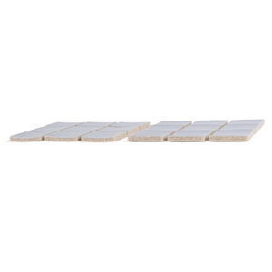 Benson Products Benson 010188 Antikras vilt met PE - grijs - 25x25 mm - 2