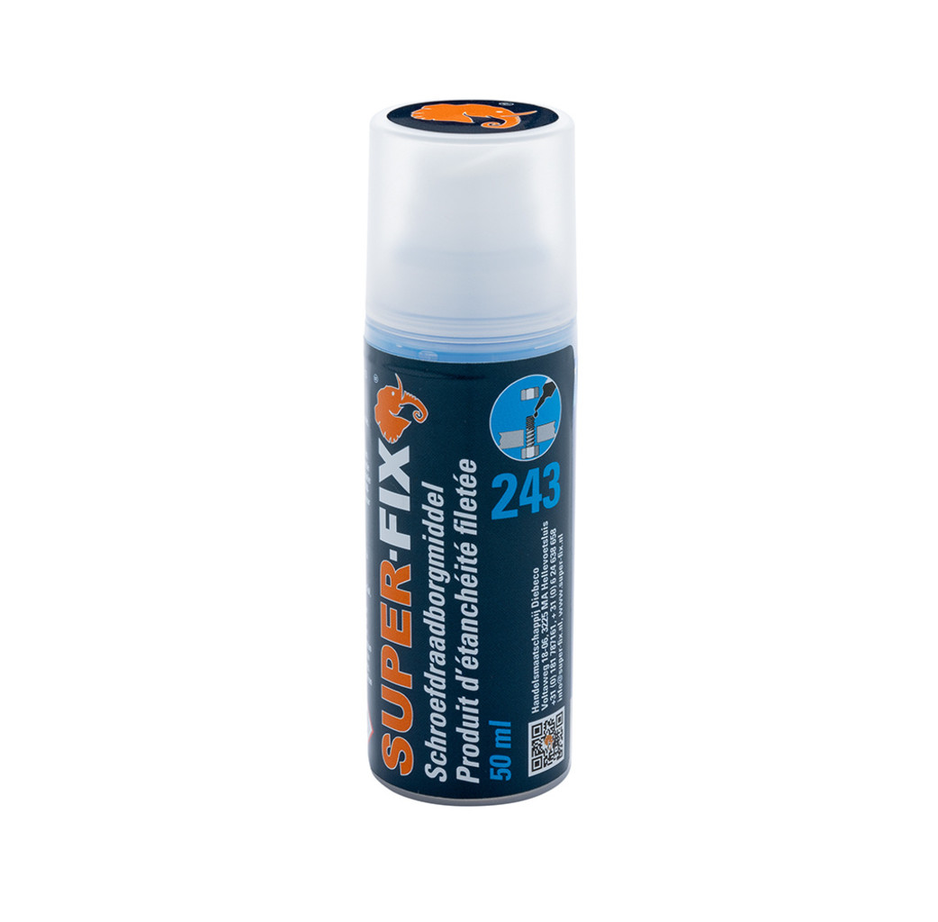 Super-Fix Super-Fix 243 Borgmiddel middenvast - 50 ml - blauw - 1604004