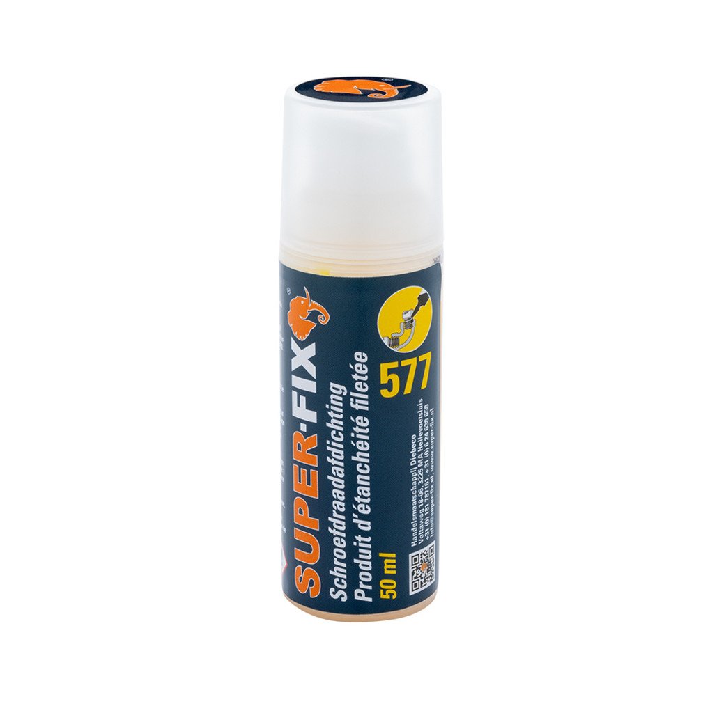 Super-Fix Super-Fix 577 Schroefdraadafdichting - 50 ml - geel - 1615002