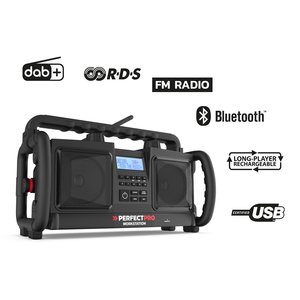 PerfectPro PerfectPro Workstation bouwradio - DAB+, USB - WS3 - 5