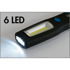 Heytec Tools Heytec Werklamp COB LED - 3W - met magneet en ophanghaak - 4