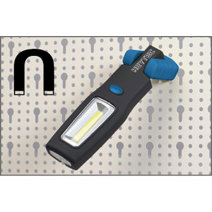 Heytec Tools Heytec Werklamp COB LED - 3W - met magneet en ophanghaak - 5