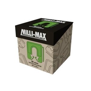 Milli-max Milli-max 0789 Uitvulplaatjes 10 mm - groen - 40 stuks - 2