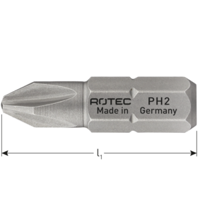 Rotec Rotec PRO Bit PH0 - 25 mm - PH (Philips) - 1