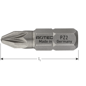 Rotec Rotec PRO Bit PZ3 - 25 mm - PZ (Pozi) - 1