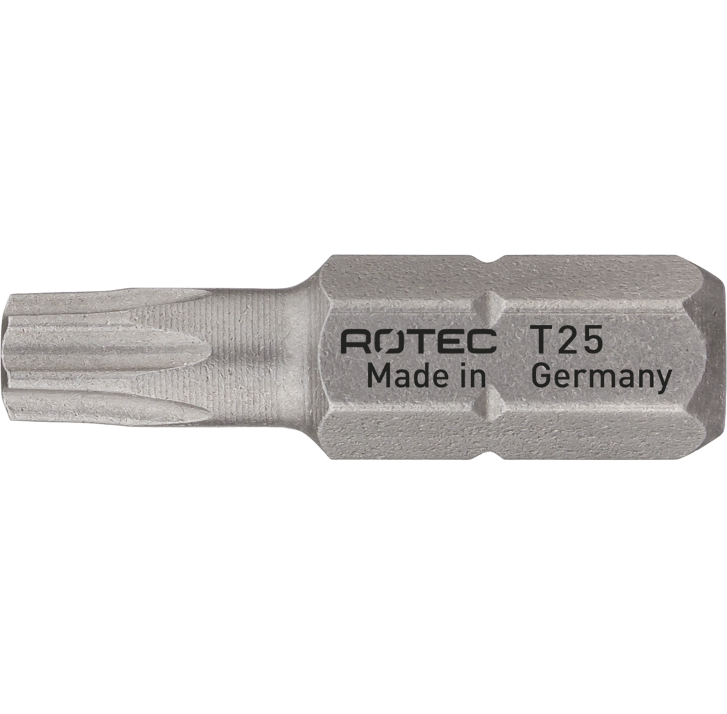 Rotec Rotec PRO Bit TX6 - 25 mm - TX (torx) - 2 stuks - 806.00062
