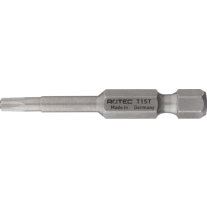 Rotec Rotec PRO Bit STX15 met gat - 50 mm - STX (torx met gat) - 2 stuks - 808.70152