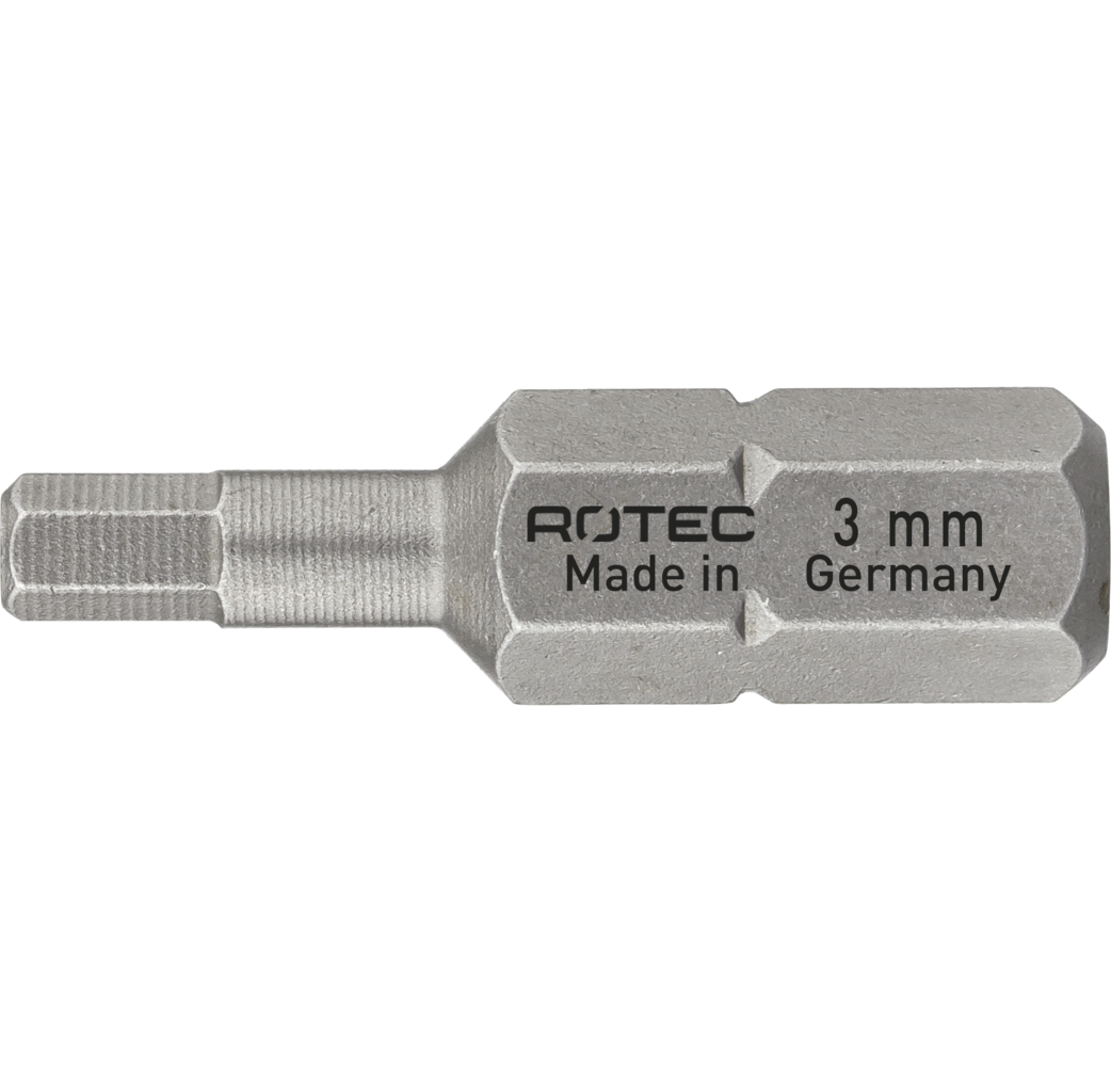 Rotec Rotec PRO Bit HEX 2 mm - 25 mm - HEX (inbus) - 2 stuks - 811.00202