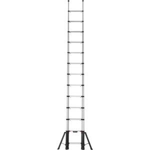 Telesteps Telesteps PRIME telescopische ladder met stabilizer - 4,1 meter - aluminium - 72241-781 - 3