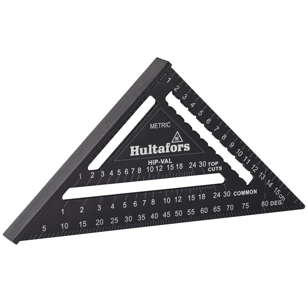 Hultafors Hultafors 257010 Rafter Square winkelhaak metrisch - 5-IN-1 - 180 mm