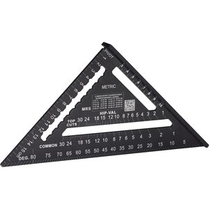 Hultafors Hultafors 257010 Rafter Square winkelhaak metrisch - 5-IN-1 - 180 mm - 1