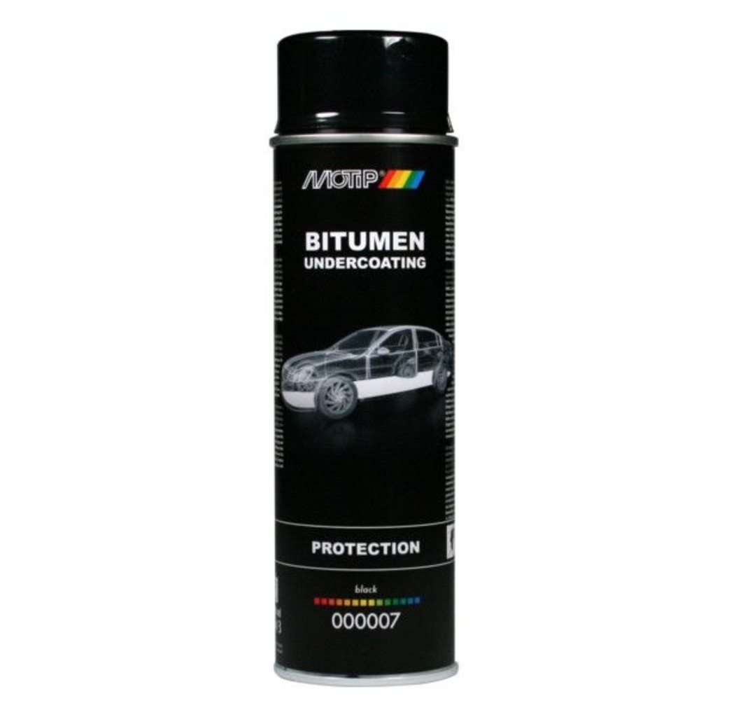 Motip Motip Bitumen undercoating - zwart - 500 ml - 000007