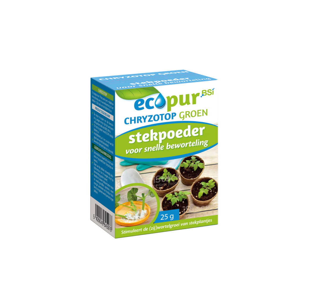 Ecopur Ecopur Chryzotop Groen stekpoeder - 25 gram - 64597