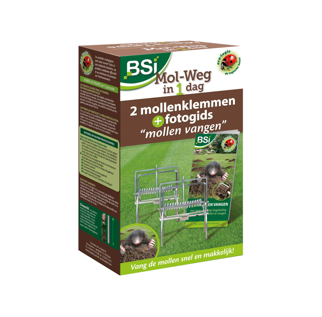 BSI Home & Garden care BSI Mol-weg mollenklem - 2 stuks - 25053