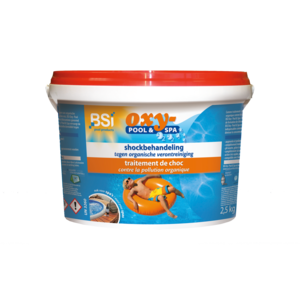 BSI Pool & Spa care BSI Oxy-pool & Spa chloorvrije shockbehandeling - 2,5 kg - 01378