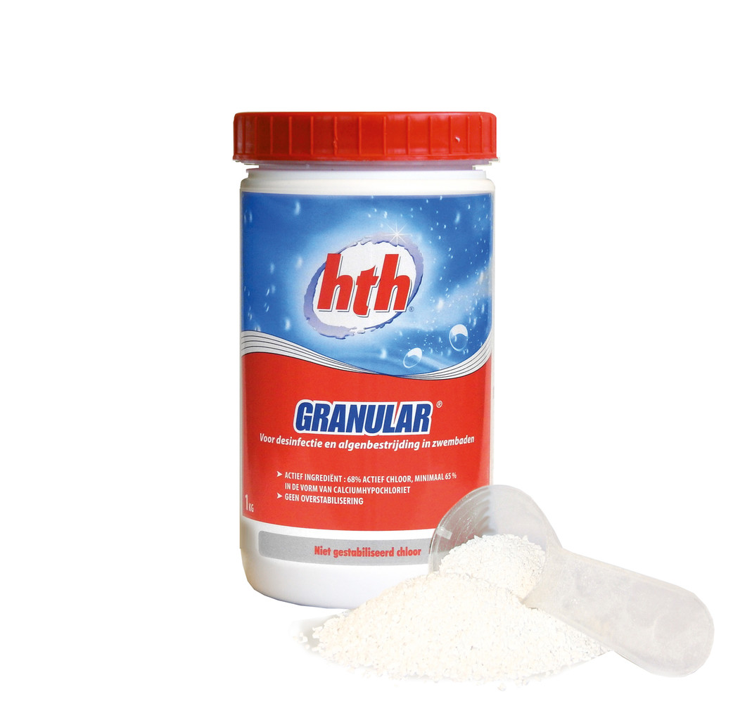 Hth HTH Snelwerkende chloor granulaat - 1 kg - 00363