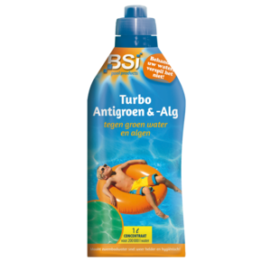 BSI Pool & Spa care BSI Turbo antigroen en -alg concentraat voor zwembad - 1 liter - 0959 - 0