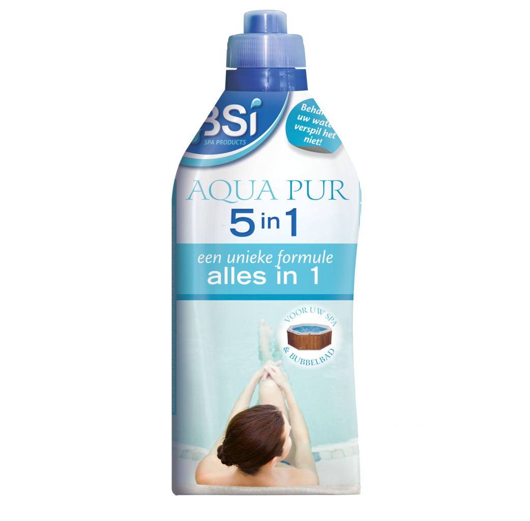 BSI Pool & Spa care BSI Aqua Pur 5 in 1 reiniger - 1 liter - 02191