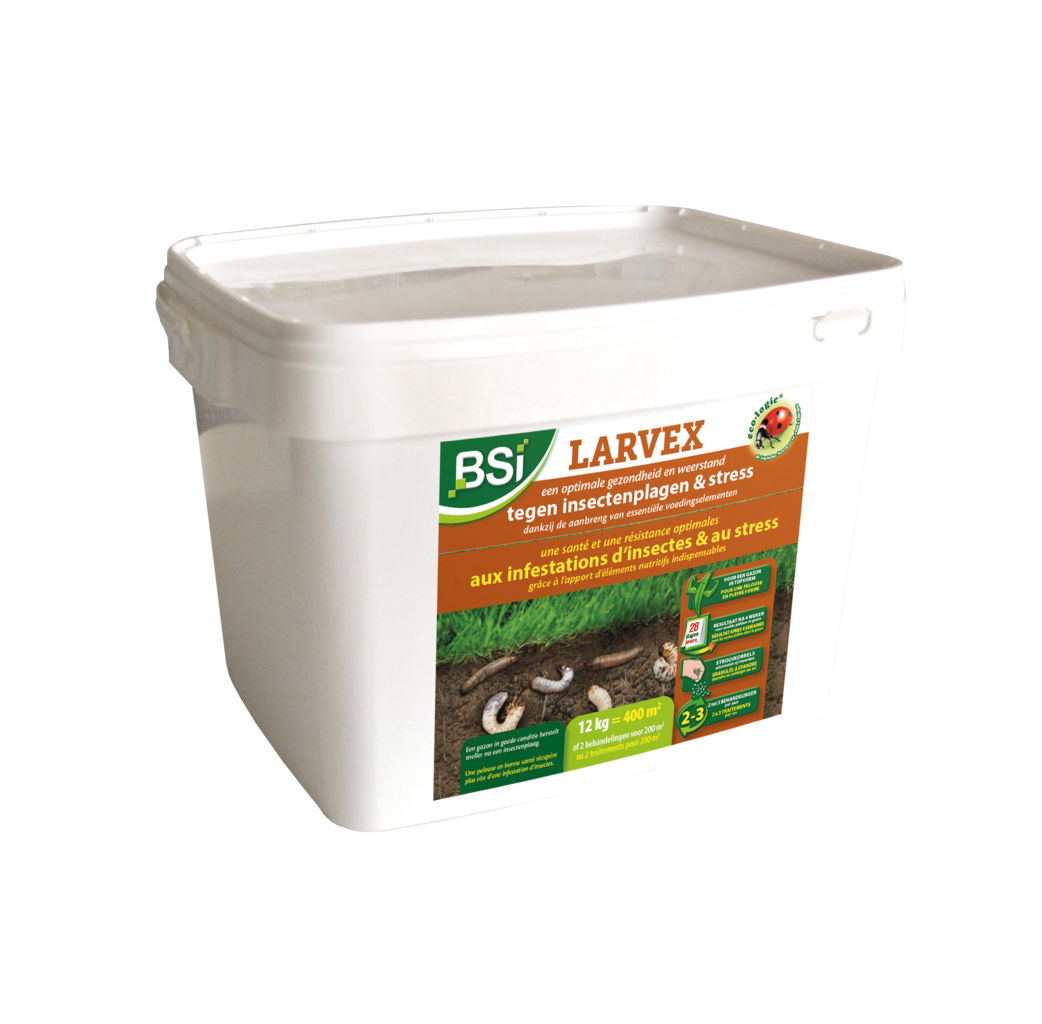 BSI Home & Garden care BSI Larvex tegen insectenplagen en stress - 12 kg / 400 m² - 64614