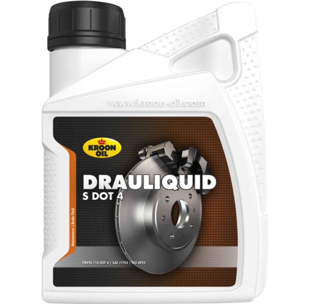 Kroon-oil Kroon-oil Drauliquid-S DOT 4 synthetische remvloeistof - 35663 / 04206