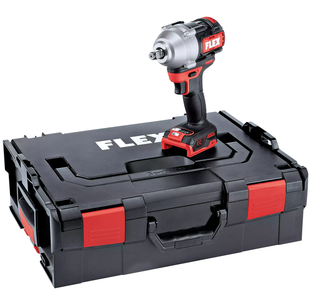 Flex powertools Flex IW 1/2" 750 18.0-EC Accu Slagschroefmachine - 18V - 750 Nm - koolborstelloos - L-BOXX® - 530232