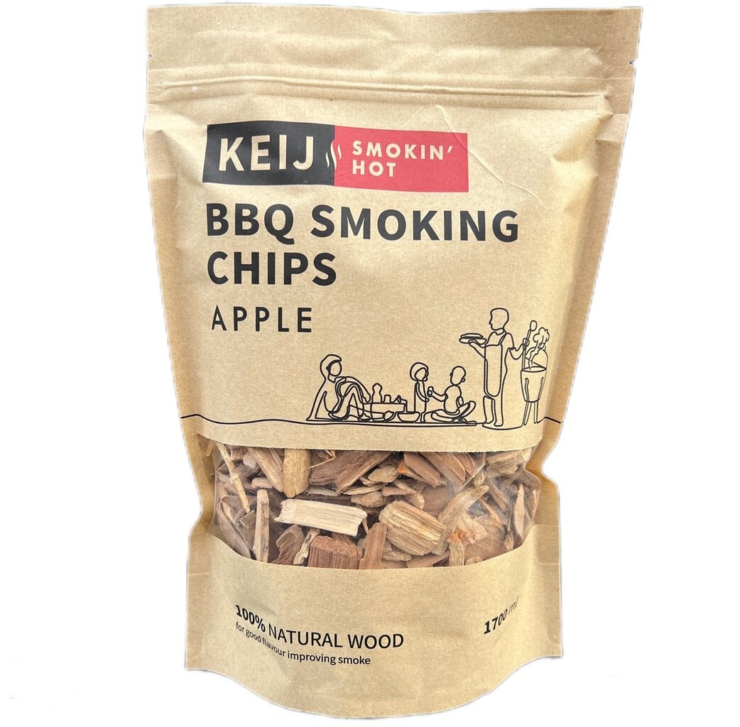 Keij  Keij BBQ Rookhout chips - appel - 1700 ml