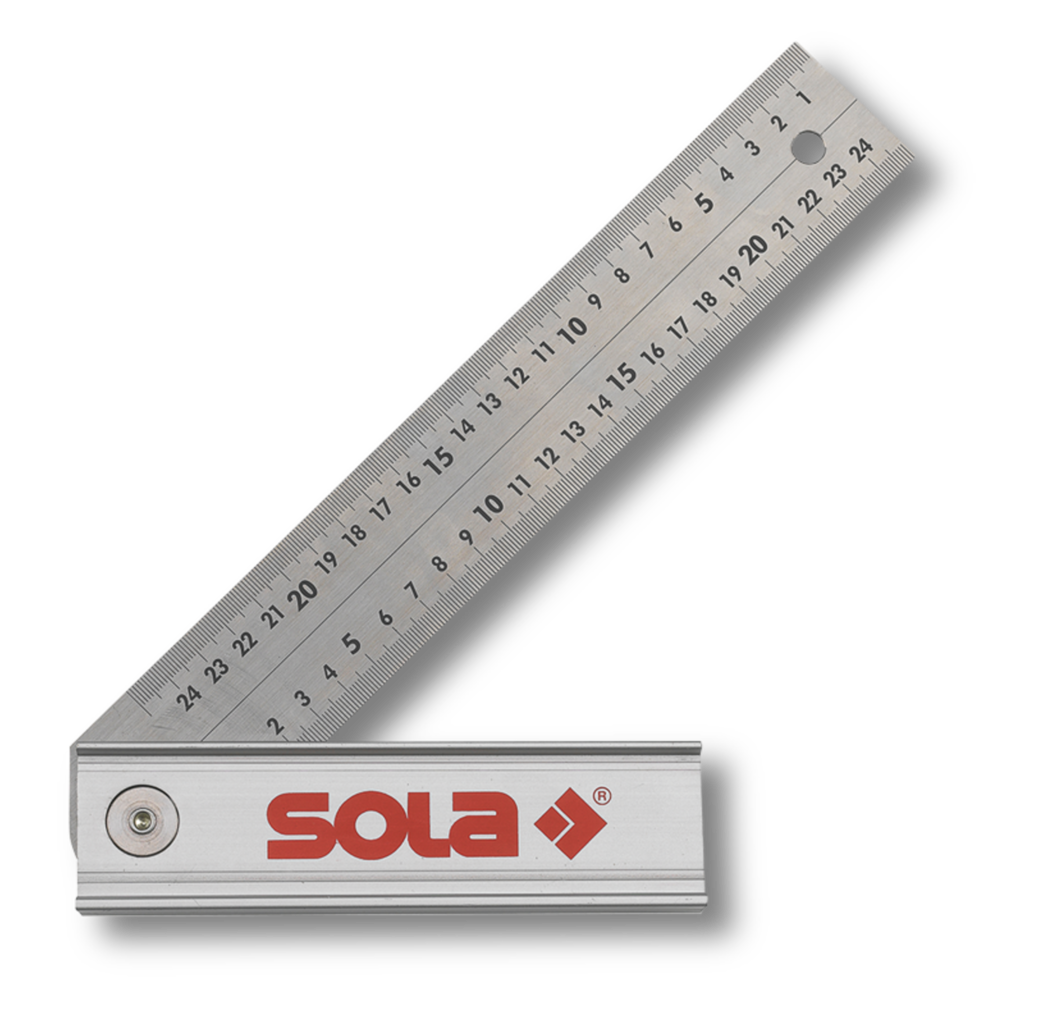Sola Sola Quattro verstelbare schrijfhaak - 250x170 mm - aluminium blok - 56017001