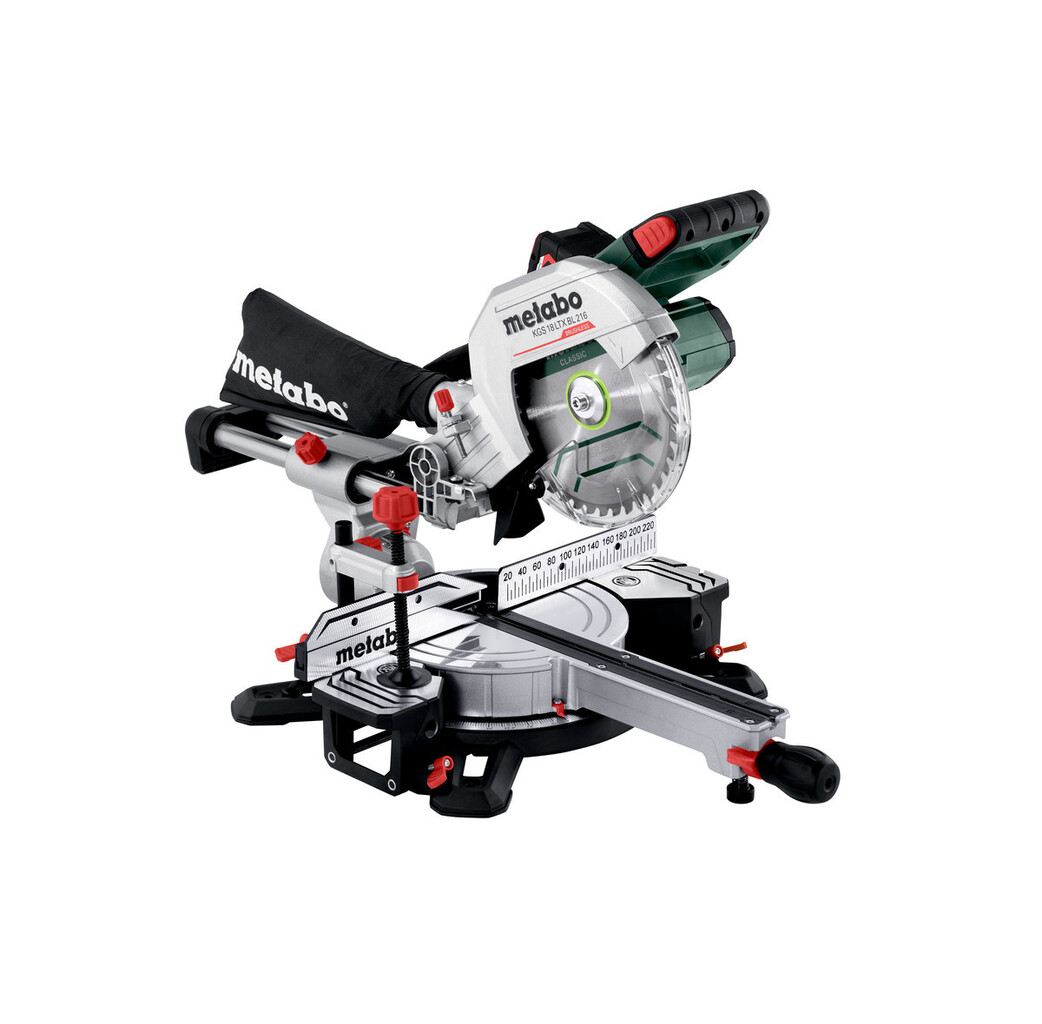 Metabo Metabo KGS 18 LTX BL 216 accu afkortzaag - Ø216 mm - 1x 18V, 4.0 Ah accu + lader - 614216920